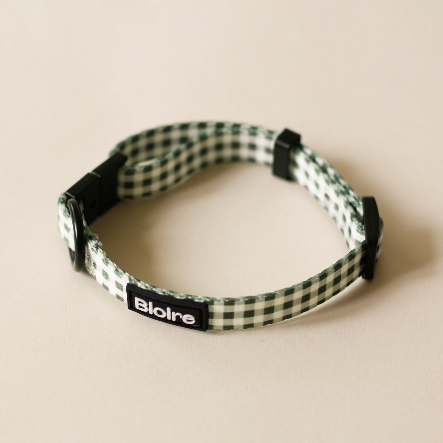 Cat Collar Green Plaid | Bloire