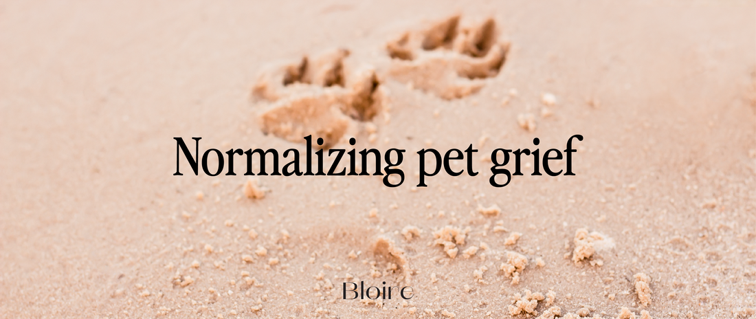 Normalizing pet grief