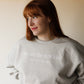 Woman wearing Bloired Sweatshirt So Nineties  | for Cat Lovers
