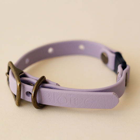 Bloire | Collar Vegan Leather Lavender for Cat