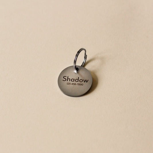 Bloire | ID Tag Cat Art Silver
